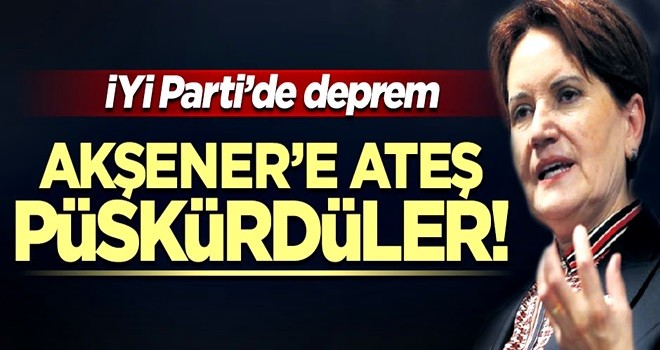 İYİ Partililer isyan bayrağını açtı! Akşener'e büyük tepki