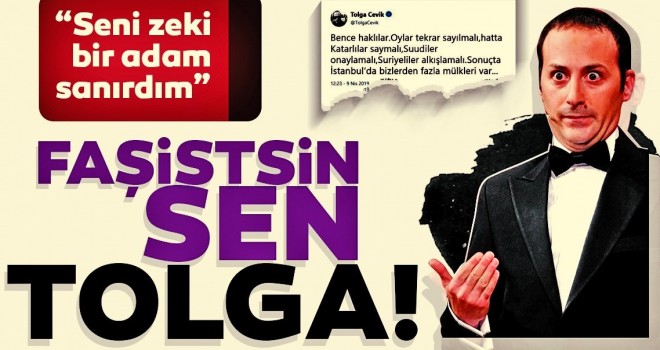 Sıradan faşistten ne farkın kaldı?