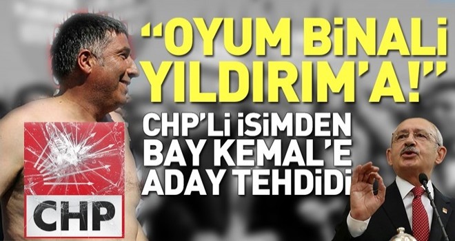 Ataşehir Belediye Başkan Yardımcısı Abdullah Der'den Kemal Kılıçdaroğlu'na Binali Yıldırım tehdidi