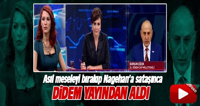 Didem Arslan Yılmaz Dursun Çiçek'i yayından aldı