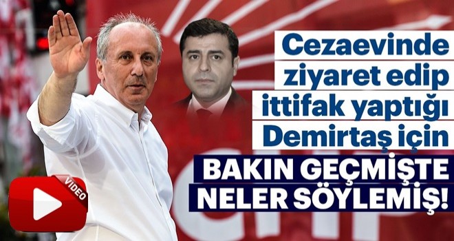 İnce'nin Demirtaş'a bir 'katil' demediği kalmış.