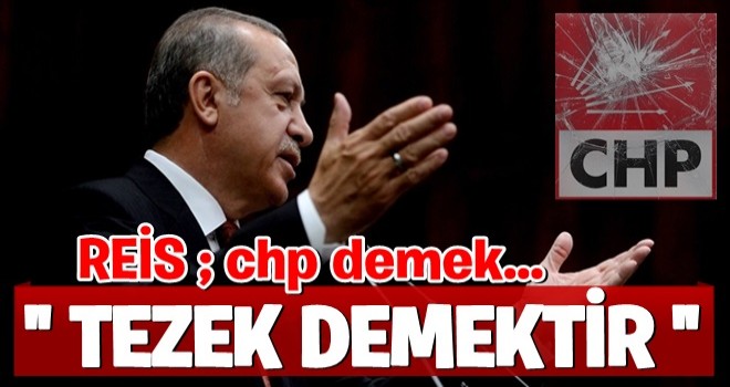 Cumhurbaşkanı Erdoğan'dan CHP'ye salvolar