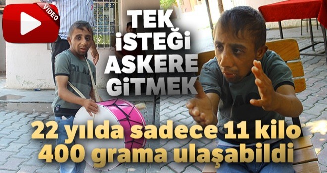 22 yılda sadece 11 kilo 400 grama ulaşabildi