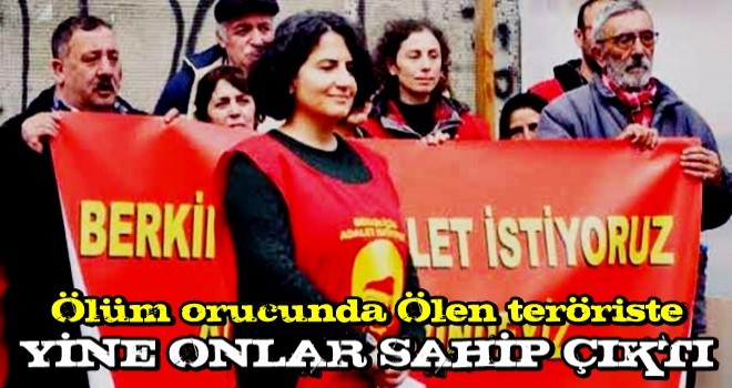 DHKP-C'li Ebru Timtik'e CHP'li siyasetçi ve gazeteciler sahip çıktı