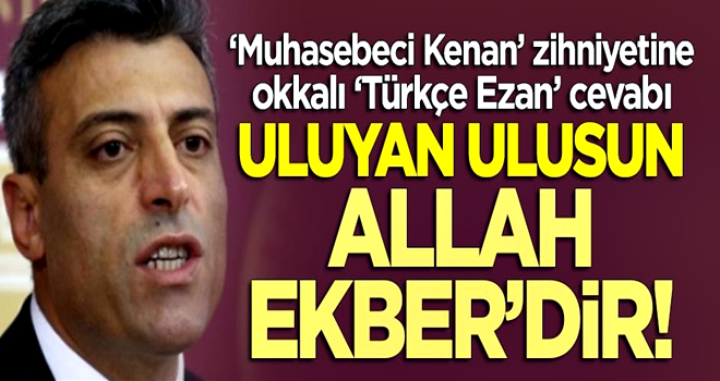 Uğur Işılak'tan Öztürk Yılmaz'a müthiş cevap: Uluyan ulusun, Allah Ekber'dir!