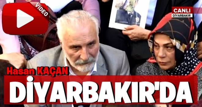 Hasan Kaçan'dan Diyarbakır annelerine destek.