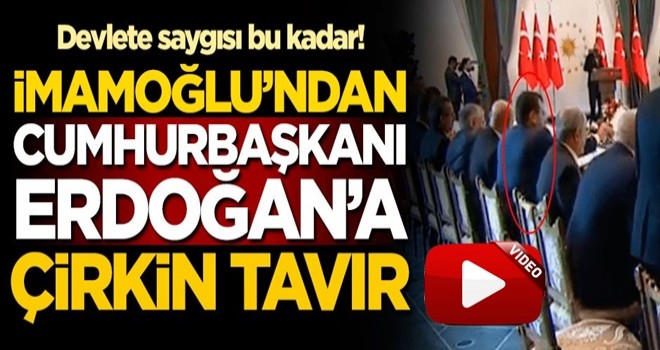 Belediye başkanı'ndan Cumhurbaşkanı Erdoğan'a çirkin tavır