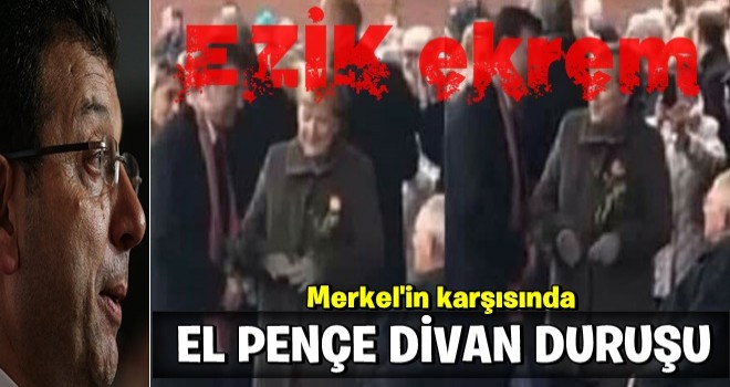 Ekrem İmamoğlu'nun o görüntüsü olay oldu! Tepki yağıyor