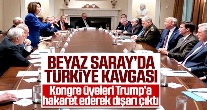 Beyaz Saray'daki Türkiye toplantısında kavga