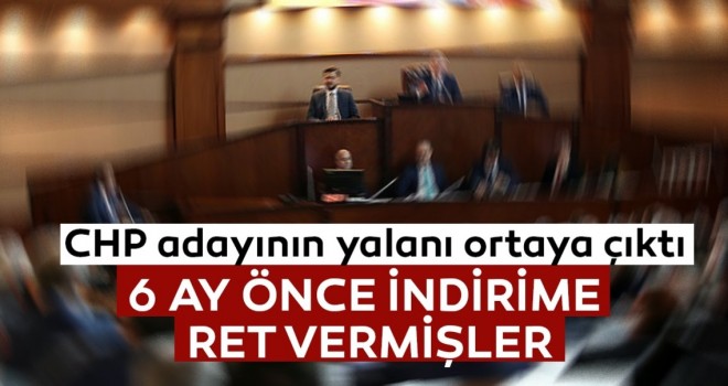 CHP adayının yalanını ortaya çıkaran görüntüler!