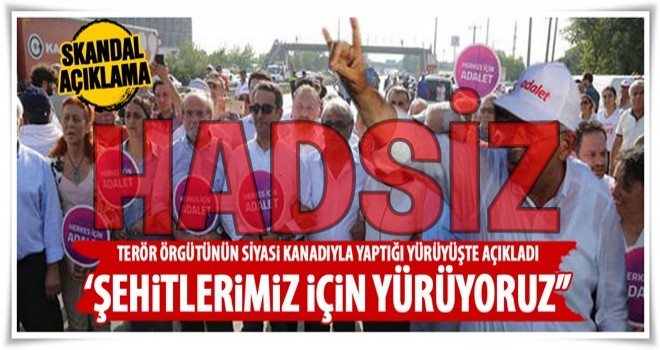 CHP ile HDP birlikte yürüdü