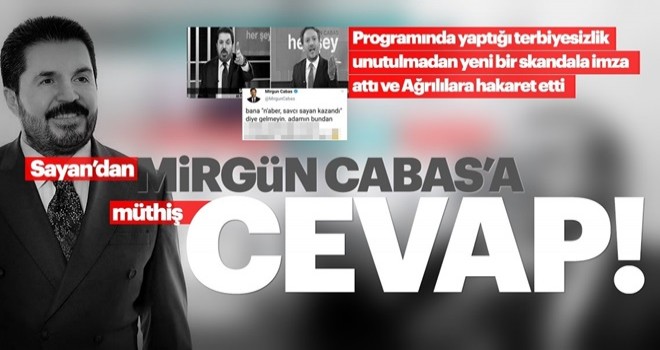 Teröristlere övgüler dizen sözde gazeteciden küstah paylaşım! Savcı Sayan ağzını payını verdi