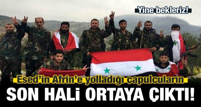 Esad'ın Afrin'e gönderdiği birlik yok edildi