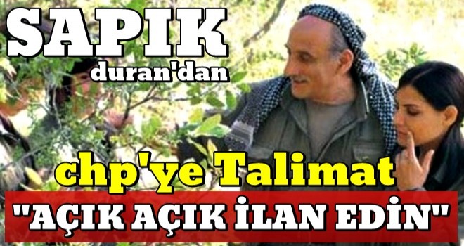 Seçim sonrası PKK'dan CHP'ye talimat!: Açık açık ilan edin