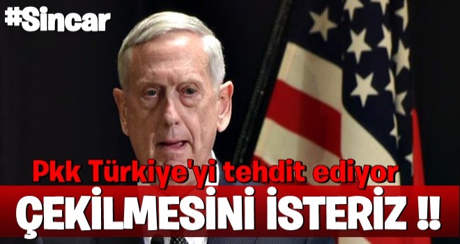 ABD: Türkiye'yi tehdit ediyor! Çekilmesini isteriz