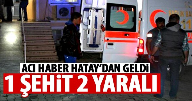 Hatay'da askeri araç devrildi