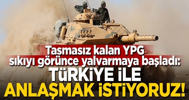 Suriye'ye girmeye ramak kala YPG'den açıklama: Türkiye ile anlaşmak istiyoruz!