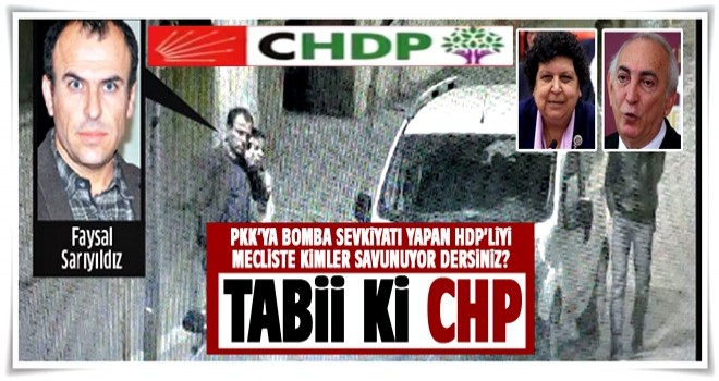 PKK'ya bomba taşıyan HDP'li vekile CHP desteği