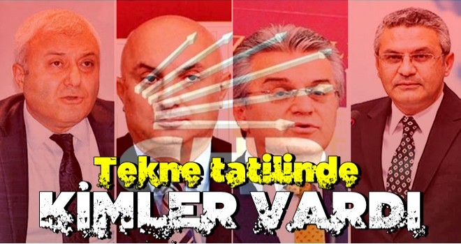 Tekne tatilinde kimler vardı?