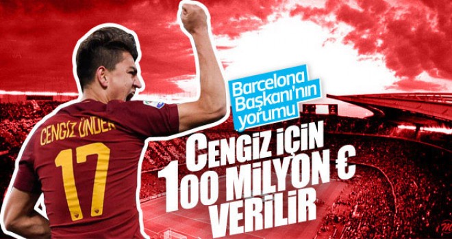 Barcelona Başkanı Bartomeu'nun Cengiz yorumu