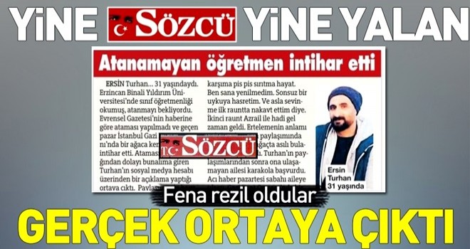 Sözcü'nün atanamayan öğretmen yalanı ortaya çıktı! .