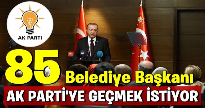 Resmen açıklandı! AK Parti'ye geçmek istiyorlar