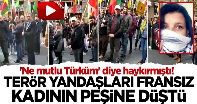 PKK yandaşlarının yüzüne haykıran Fransız’dan mesaj var: ''PKK'lılar beni tehdit ediyor''