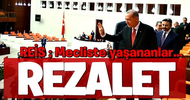 Erdoğan'dan TBMM'de yaşananlar için ilk tepki: Yaşananlar rezalet .