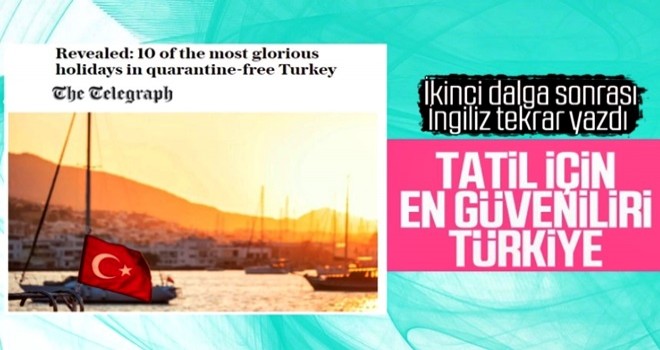 İngiliz medyasından tatil için Türkiye'ye övgü dolu sözler