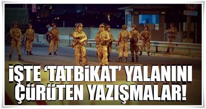 İşte ‘tatbikat’ yalanını çürüten yazışmalar!