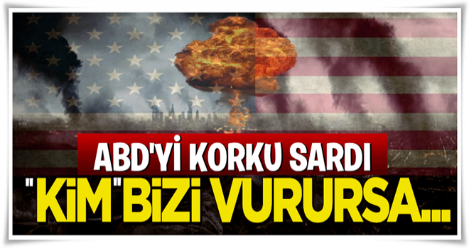 ABD'de 'Kuzey Kore' korkusu: '' KİM' 'Bizi vurursa...