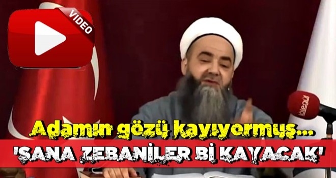 Cübbeli Ahmet Hoca’dan muhteşem yorum: Zebaniler de sana kayacak!