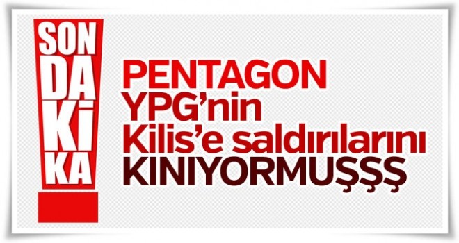 Pentagon: Türkiye'ye yönelik saldırıları kınıyoruz