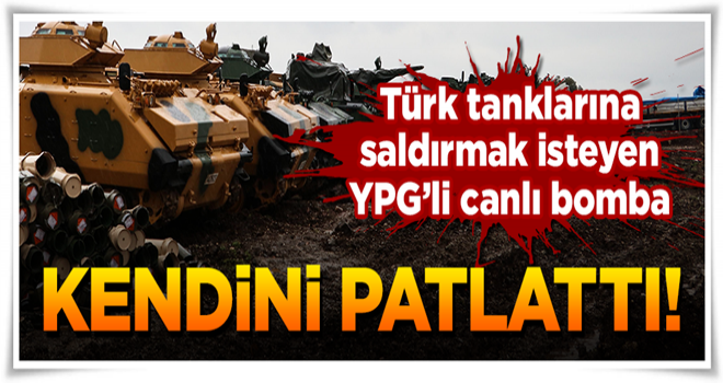 Kahpe PKK’dan DEAŞ taktiği! Kendini patlattı