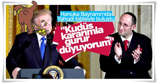 Beyaz Saray'daki ilk Hanuka bayramına Kudüs damgası