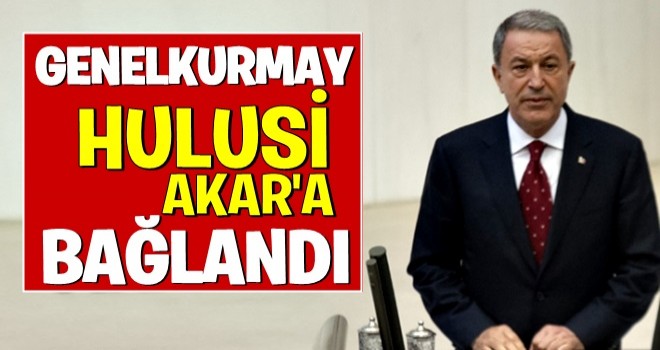 Genelkurmay, Milli Savunma Bakanı'na bağlandı!