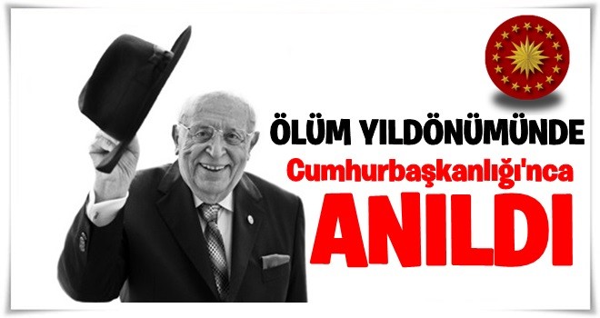 Cumhurbaşkanlığı'ndan Demirel anması