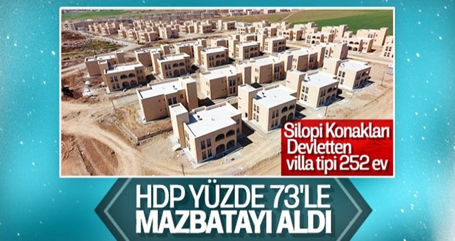 Silopi'den HDP'ye yüzde 73,16 oy