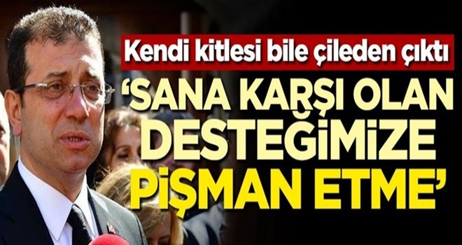 Kendi kitlesi bile çileden çıktı! 'Milletin iradesini yok saymak kabul edilemez'