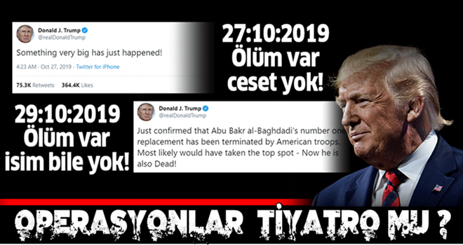 Trump, "Bağdadi'nin yerine geçecek ismin" öldürüldüğünü açıkladı ama ismi paylaşmadı! .