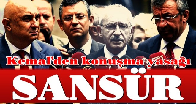 Kılıçdaroğlu HDP ile ittifakı gizlemek için avanelerine konuşma yasağı getirdi .