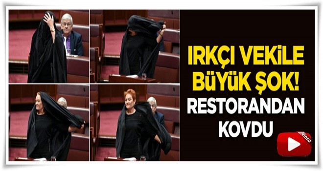 Irkçı vekile büyük şok! Restorandan kovdu