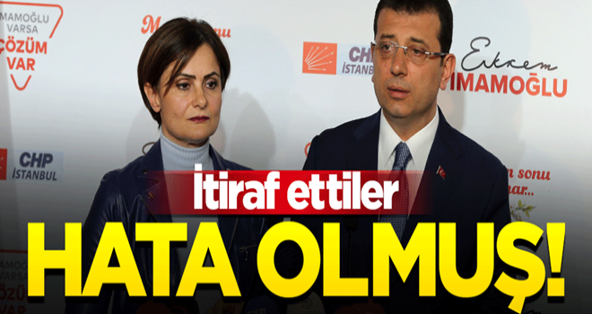 CHP'den 'oy kaydırma' itirafı: Hata olmuş