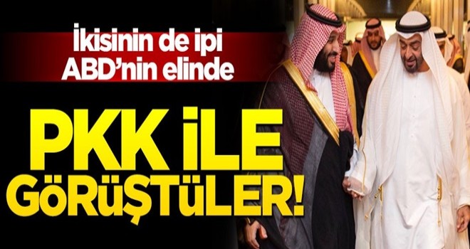 BAE ve Suudi Arabistan, YPG elebaşlarıyla görüştü!