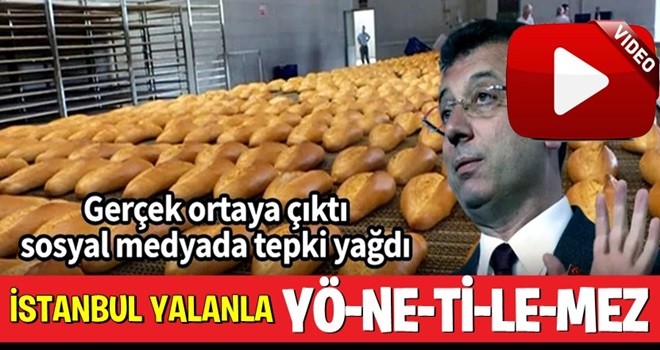 Halkın ekmeğine yalan bulaştırdılar!