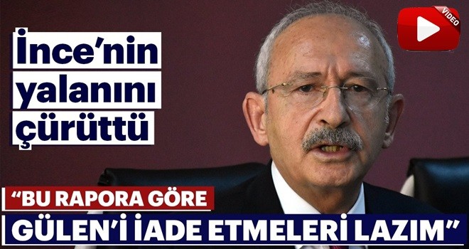 Kılıçdaroğlu, İnce'nin