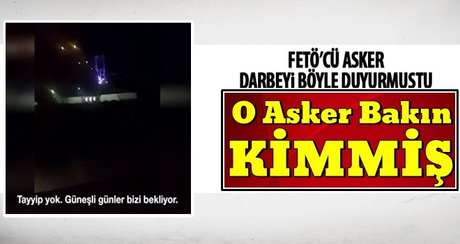 O ismin kim olduğu ortaya çıktı