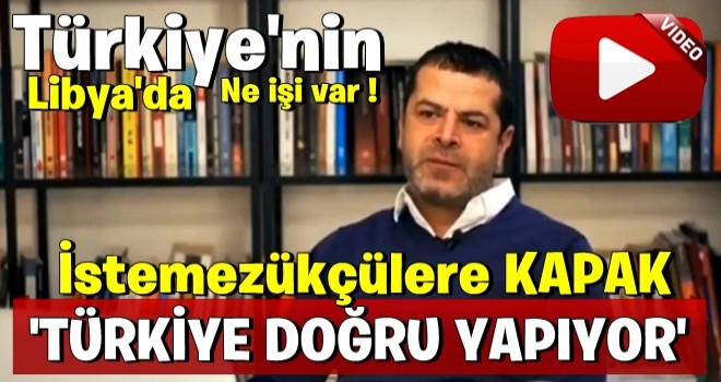 Cüneyt Özdemir tane tane anlattı: Türkiye'nin Libya'da ne işi var?