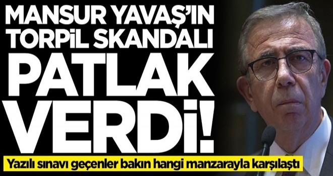 Mansur Yavaş'ın torpil skandalı patlak verdi! Yazılı sınavı geçenler bakın hangi manzarayla karşılaştı