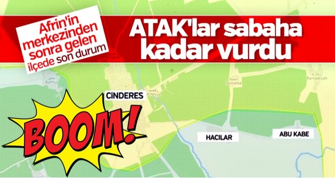 Teröristler için çanlar çalıyor: Yeni hedef Cinderes